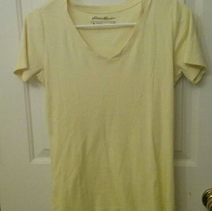 Women's Eddie Bauer V-neck shirt